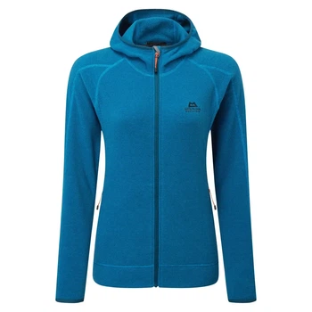 Кофта Mountain Equipment Diablo Hooded Women's Jacket ME-002534 (Mykonos blue 14) с капюшоном 280 г (ME-002534.01678.14)