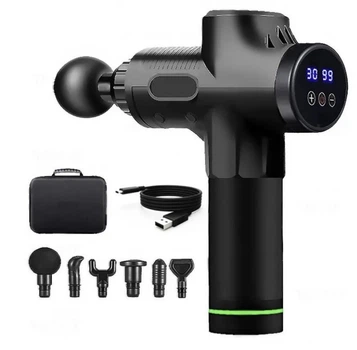 Ручной перкуссионный массажер Massage Gun – массажер для мышц всего тела