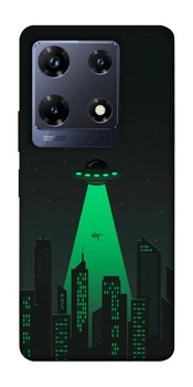 Чохол Demsky Green ufo для Infinix Note 30 Pro