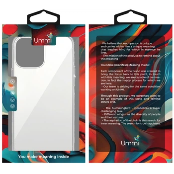Противоударный чехол TPU Ummi transparent для Apple iPhone 11 Pro Max (6.5") Clear