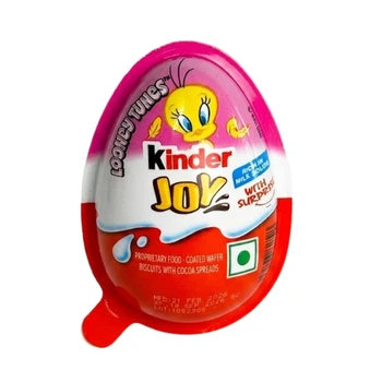 Шоколадне яйце 2026 Kinder Joy із серії "Looney Tunes Tweety" Луні Тюнз Твіті 20 г