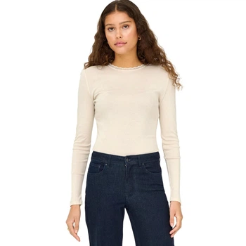 Реглан ONLNICOLINA L/S TOP JRS ONLY 15359724-Birch L Сірий (5715825993530)