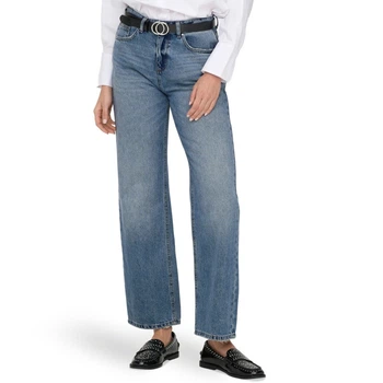 Джинси ONLELLA MW STRAIGHT TAI519 DNM NOOS ONLY 15337153-Medium Blue Denim XL 32 Синій (5715673146102)
