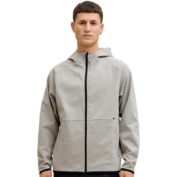 Вітровка JJEBASE SWEAT ZIP HOOD SN Jack & Jones 12289209-Light Grey Melange XXL Сірий (5715830454002)
