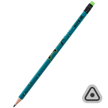 Олівець графітний з гумкою Kite Next Level K26-046-2 Різнокольоровий shop (4063276348791)