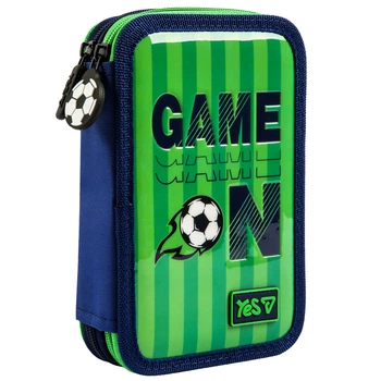 Пенал твердий Yes подвійний Football Fan HP-01 для хлопця (533714)
