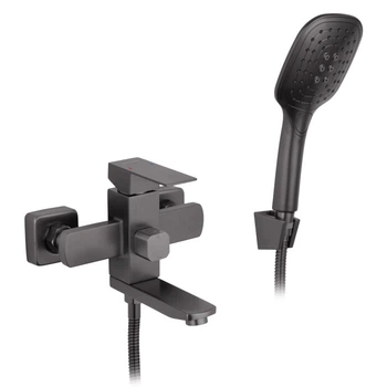 Смеситель для ванны Kroner KRP Edelstahl Kubus PVD060 (CV035907)