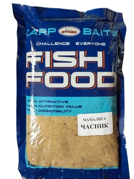 Мамалыга Art Fishing вкус Чеснок 500 г готова рыболовная насадка и прикормка