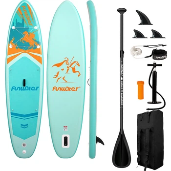 SUP-дошка БОРД надувна FunWater SUPFW70A 3,5 м (бірюзова)