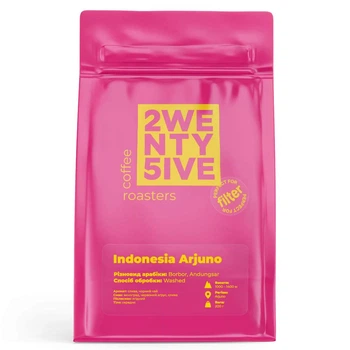 Кава в зернах 25 Coffee Roasters арабіка Indonesia Arjuno (фільтр)