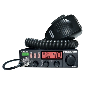 Автомобільна радіостанція PRESIDENT MARTIN ASC AM/FM 12/24 V