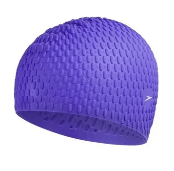 Шапочка для плавання Speedo BUBBLE CAP AU, фіолетова