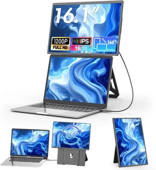 Монитор портативный 16.1" Teamgee N2 Full HD IPS 60 Гц (101955137) - Уценка