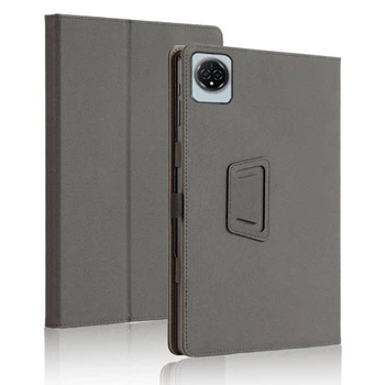 Чохол - книжка Textile Leather Case with Stand для Teclast M50 Plus з гумкою-тримачем для стилусу