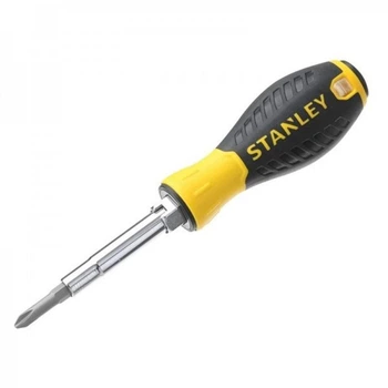 Отвертка-набор STANLEY 0-68-012 6 Way 6 в 1 PH1 PH2 SL4.5 SL6 ключ 6-8 мм