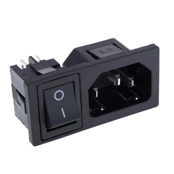 Корпус KLS1-AS-303-3 (розетка живлення AC з вимикачем) - 286427