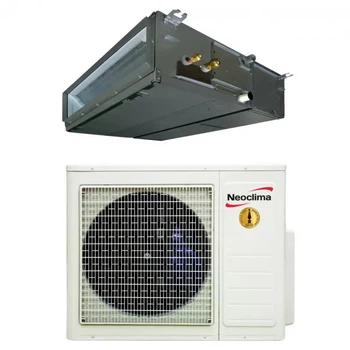 Канальний кондиціонер Neoclima NDSI12EH1z/NUI12EH1z R32 -23 на обігрів