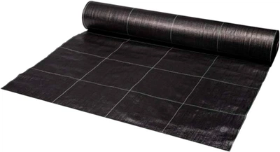 Агроткань от сорняков Bradas Grid 25 130 г/м² 1x50 м Черная (ATGDBK13010050)