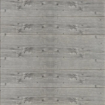 3D панель самоклеюча Sticker Wall SW-00000558 700х700х4 мм дерево сіра
