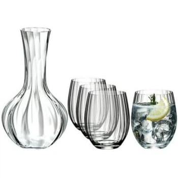 Набор из 4 стаканов Optical O Long Drink и 1 декантера Performance Riedel