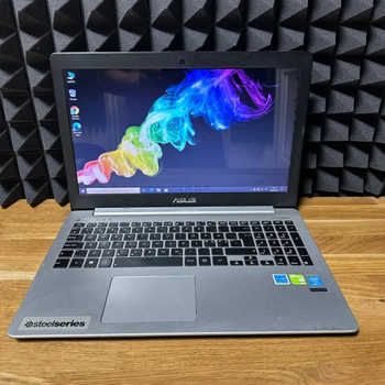 Ноутбук Asus R553L 15.6 I5-4200U 12 GB Intel HD Graphics 4400+Nvidia GeForce 740m SSD 128 GB Б/В