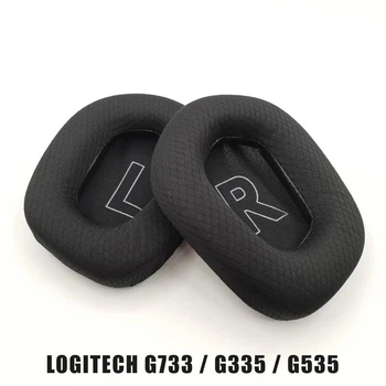 Амбушюри для навушників Logitech G733 / G335 / G535 змінні накладки на вуха Чорні/Black