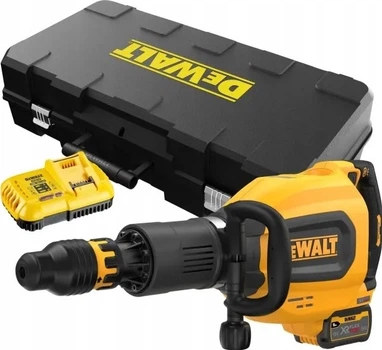 Акумуляторний відбійний молоток DeWalt FLEXVOLT 54V 27 J SDS-Max з 3 акумуляторами 9 Аг (DCH911X3-QW)