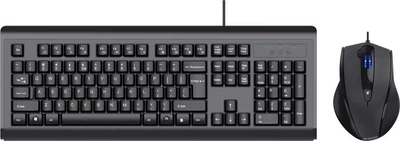 Комплект проводной A4Tech KB-N9100 USB Черный
