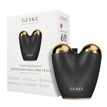 Микротоковый массажер для подтяжки лица GESKE MicroCurrent Face-Lifter 6 в 1