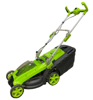 Аккумуляторная газонокосилка Zipper ZI-RMRTR40V-AKKU с литий-ионным аккумулятором 40 В и травосборником 40 л (ZI-RMRTR40V-AKKU)
