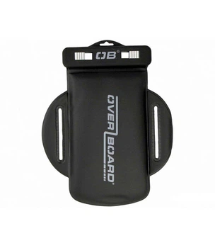 Гермочохол OverBoard Pro-Sports Arm Pack Чорний Водонепроникний до 6 м розмір 13 х 13,5 см (202157ALP) (OB1051BLK)