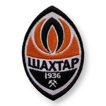 Шеврон, нашивка, патч ФУТБОЛ ШАХТЕР с липучкой