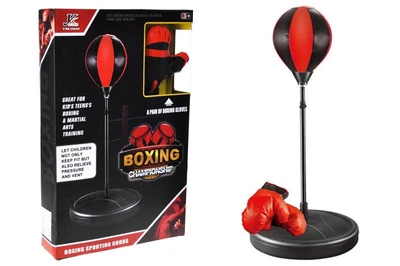 Боксерский набор YC856L1 со стойкой в коробке р.56x9,8x35 см YG Toys