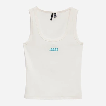 Майка жіноча Vero Moda 10343551 S Snow White/Waves (5715871614793)