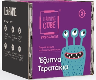 Gra planszowa K-Toyz Learning Cube Clever Little Monsters 2 w 1 (edycja grecka) (5214001024292)