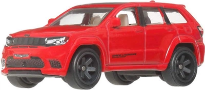 Model samochodu Mattel Hot Wheels Premium Power Trip 2019 Jeep Grand Cherokee Trackhawk Szary metalik JKF28 (194735347735)