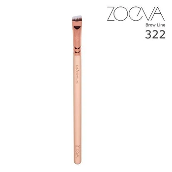 Кисть для бровей ZOEVA 322 Rose Golden