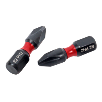 Бита S&R Impact PH2 x 25mm 2 шт (161010004)
