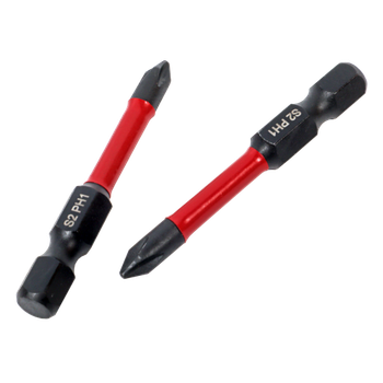 Бита S&R Impact PH1 x 50mm 2шт (161010005)