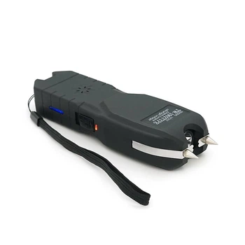 Ліхтар-відлякувач ручний BAILONG X-Balog TW-1902. LED, сирена, струм 9000KV, 150W, Li-ion вбудований 6 000 mAh, Black, IP44, USB, 160х45х25мм, BOX (UG-42476)
