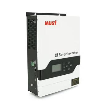 Гiбрiдне ДБЖMUST PV18-3224VPM II, 3200W, 24V, ток заряда 60A, 160-275V, MPPT (60А, 30-160 Vdc) (UG-37156)
