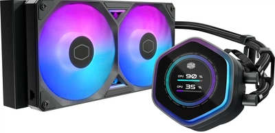 Система рідинного охолодження Cooler Master MasterLiquid 240 Atmos II LCD ARGB Black (MLX-D24M-A25SZ-L1)