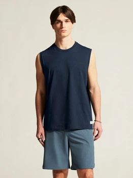Чоловіча спортивна майка для бігу CRAFT Collective Relaxed SL Tee 1916030-396000 Blaze M