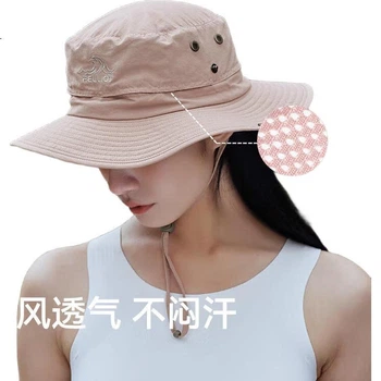 Шляпа для рыбалки и походов Pelliot Outdoor Sun Protection для мужчин и женщин, весна-лето, 164234429, цвет армейский зеленый.