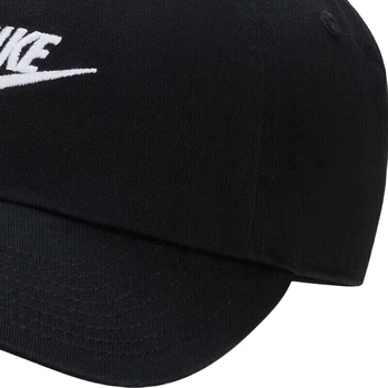 Кепка NIKE Club Cap FB5368-011 бейсбольная унисекс, черная, размер L/XL