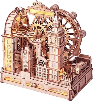 Пазл 3D дерев'яний Robotime Rokr Marble Travel Лондон (EGB01)