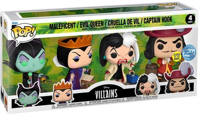 Zestaw figurek Funko Pop! Disney Villains 9 cm 4 szt FUN77129 (889698771290)