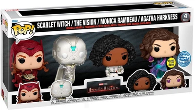 Zestaw figurek Funko Pop! Marvel Wanda Vision 9 cm 4 szt 69141 (889698691413)