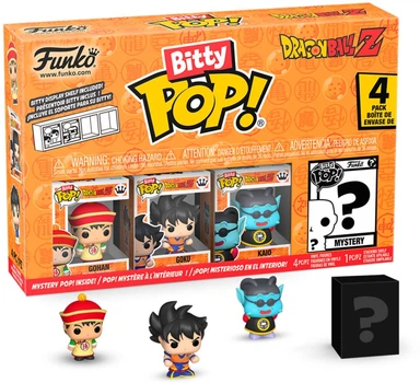 Набір фігурок Funko Bitty Pop! Dragon Ball Z Serie 2 2.5 см 4 шт FK73023 (889698730235)