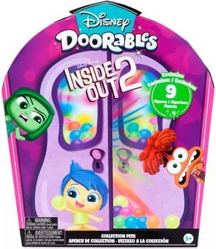Zestaw figurek Just Play Doorables Disney Pixar W głowie się nie mieści 2 4 cm 9 szt 44864 (886144448645)